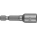 Бита STAYER "PROFI" с торцовой головкой, "Нат-драйвер", магнитная, тип хвостовика - E 1/4", длина 48 мм, 8мм, 1шт 26390-08