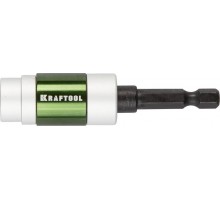Адаптер KRAFTOOL "EXPERT" для бит с магнитным держателем крепежа, 70мм 26760-70