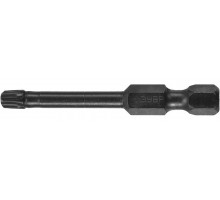 Биты ЗУБР "ПРОФИ" TORX, тип хвостовика E 1/4", T25, 50мм, 2шт, на карточке 26025-25-50-S2