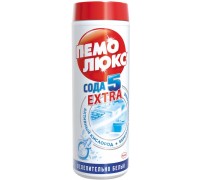 Порошок чистящий Пемолюкс Сода 5 "Ослепительный белый", 400 г