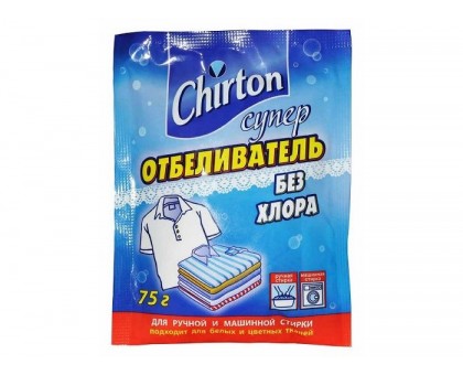 Отбеливающий порошок Супер Белизна "Chirton", 75г