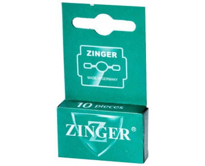 Лезвия Zinger для скребка зеленые 10шт