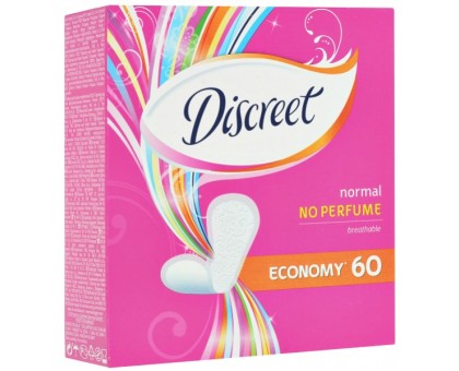 Прокладки гигиенические, ежедневные Discreet Normal Trio, 60 шт