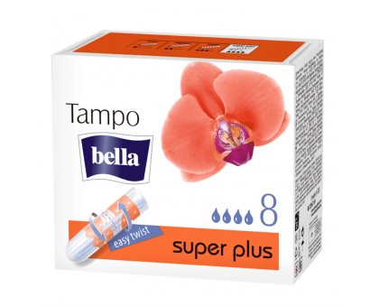 Гигиенические тампоны Bella Tampo Premium Comfort Super Plus, 8шт