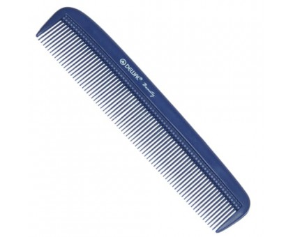 Расческа Dewal Beauty карманная, синяя DB-S 6031, 13,5 см