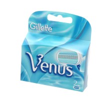 СМЕННЫЕ КАССЕТЫ ДЛЯ БРИТВЫ GILLETTE VENUS (ДЖИЛЕТ ВИНУС), 2 ШТ.