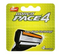 Сменные кассеты для бритья Dorco Pace 4, 4шт