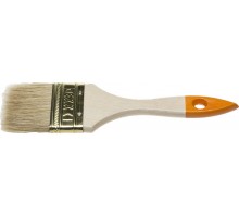 Кисть флейцевая DEXX, деревянная ручка, натуральная щетина, индивидуальная упаковка, 63мм 0100-063_z02