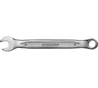 Ключ ЗУБР "МАСТЕР" гаечный комбинированный, Cr-V сталь, хромированный, 9мм 27087-09