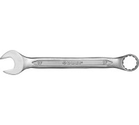 Ключ ЗУБР "МАСТЕР" гаечный комбинированный, Cr-V сталь, хромированный, 27мм 27087-27