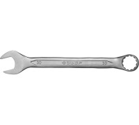 Ключ ЗУБР "МАСТЕР" гаечный комбинированный, Cr-V сталь, хромированный, 30мм 27087-30