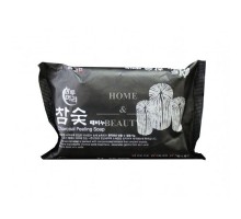 Мыло-пилинг Charcoal 150гр (Древесный уголь) Корея