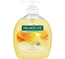 Мыло косметическое жидкое Palmolive, "Питание", мед и увлажняющее молочко, 300 мл