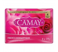 Мыло косметическое Camay French Romantique, 4х75 г