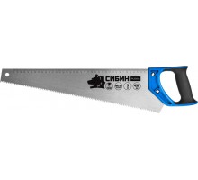 Ножовка по дереву (пила) 450 мм, шаг 5 TPI (4,5 мм), СИБИН 15055-45