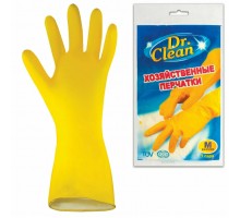 Перчатки хозяйственные "Dr. Clean", Размер M, 1шт
