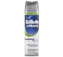 Гель для бритья Gillette Mach3 Pure and Sensitive "гипоаллергенный", 200 мл