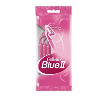 Одноразовые бритвенные станки женские Gillette Blue ll (5 шт)