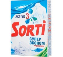 Стиральный порошок Sorti к/к для ручной стирки "Супер эконом", 350г