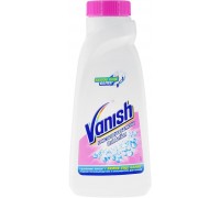 Пятновыводитель + Отбеливатель для тканей (жидкий) Vanish "Oxi Action" Кристальная белизна, 450мл