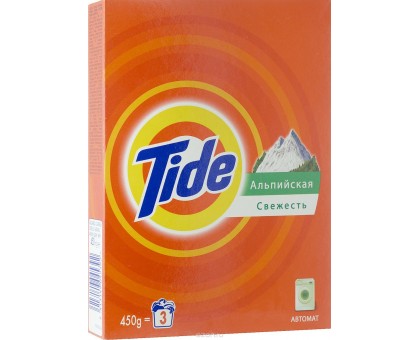 Порошок стиральный Tide "Альпийская свежесть", автомат, 450 г