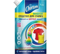 Жидкое средство для стирки Chirton "Для цветных тканей", дой пак, 1л