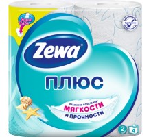 Бумага туалетная Zewa Deluxe Свежесть океана, 2-х слойная, 4 шт