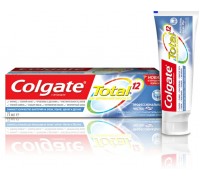 Зубная паста Colgate "Total 12 Профессиональная чистка", комплексная, 75 мл